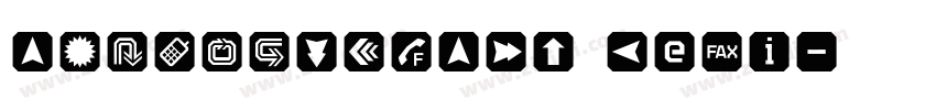 SymbolItcSCT Medi字体转换
